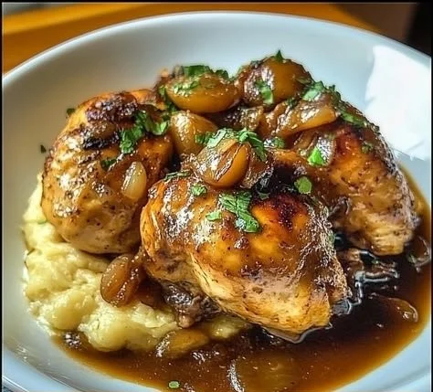 Delicious healthy savory slow cooker chicken recipe