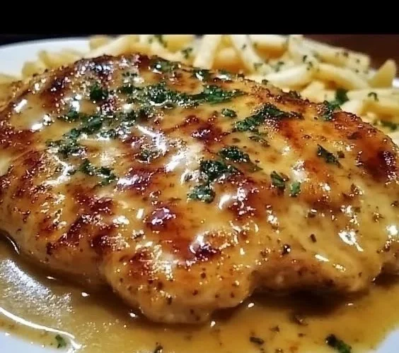 Longhorn Steakhouse Parmesan Chicken served with sides