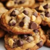 Best banana bread chocolate chip cookies with rich chocolate chips and banana flavor