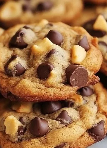 Best banana bread chocolate chip cookies with rich chocolate chips and banana flavor