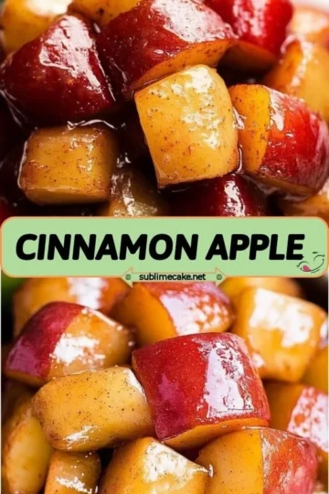 Delicious cinnamon baked apples fresh out of the oven
