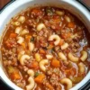 Delicious Slow Cooker 4-Ingredient Slumgullion in a bowl