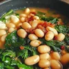 Delicious Spinach & White Beans Power Bowl for a healthy meal option