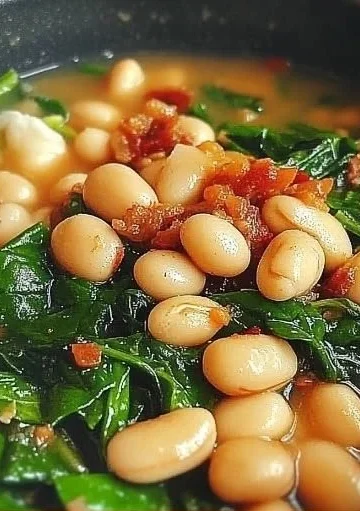 Delicious Spinach & White Beans Power Bowl for a healthy meal option